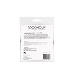 1000 HOUR Reusable Makeup Remover -Beauty Salon Store 1000Hour MakeupRemoverPad BackPackaging