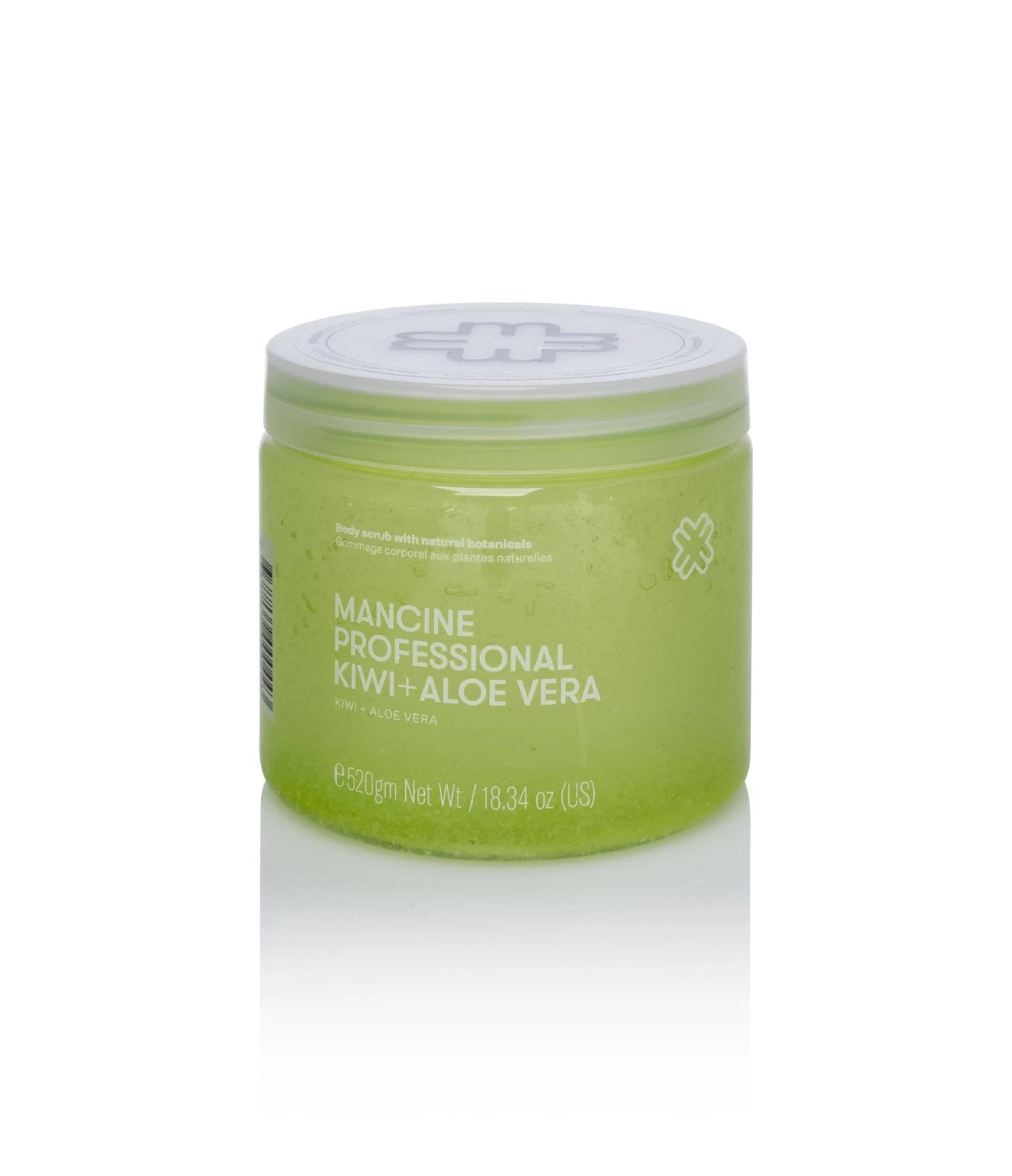 MANCINE Kiwi & Aloe Hot Salt Body Scrub 520g 1 MANCINE Kiwi & Aloe Hot Salt Body Scrub 520g