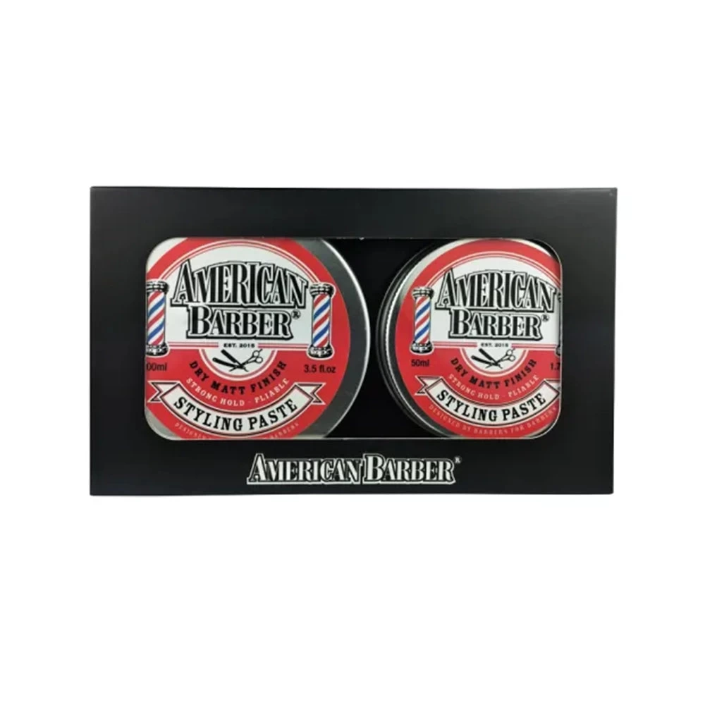 AMERICAN BARBER Styling Paste Duo 1 AMERICAN BARBER Styling Paste Duo