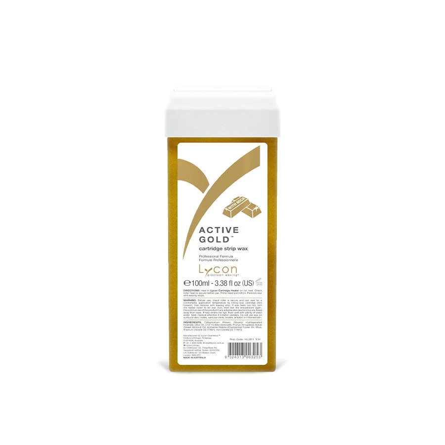 LYCON Active Gold Strip Wax Cartridge 100ml 1 LYCON Active Gold Strip Wax Cartridge 100ml