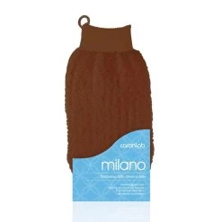 CARONLAB Milano Exfoliating Mitt -Beauty Salon Store CARON Milano Mitt Brown