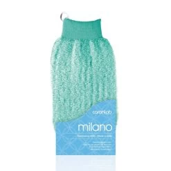 CARONLAB Milano Exfoliating Mitt -Beauty Salon Store CARON Milano Mitt Pastel Green