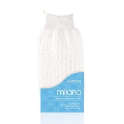 CARONLAB Milano Exfoliating Mitt -Beauty Salon Store CARON Milano Mitt White