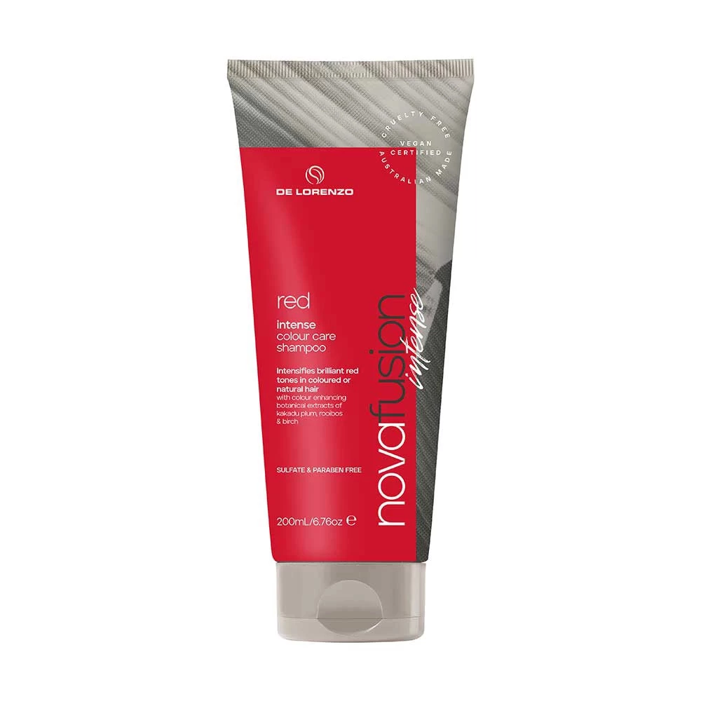 DE LORENZO Novafusion Intense Red Shampoo 200ml 1 DE LORENZO Novafusion Intense Red Shampoo 200ml