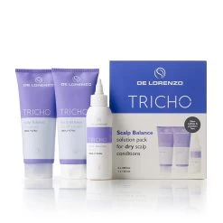 DE LORENZO Tricho Scalp Balance Solution Pack For Dry Scalp 3pc -Beauty Salon Store DeLorenzo Tricho BalanceKit
