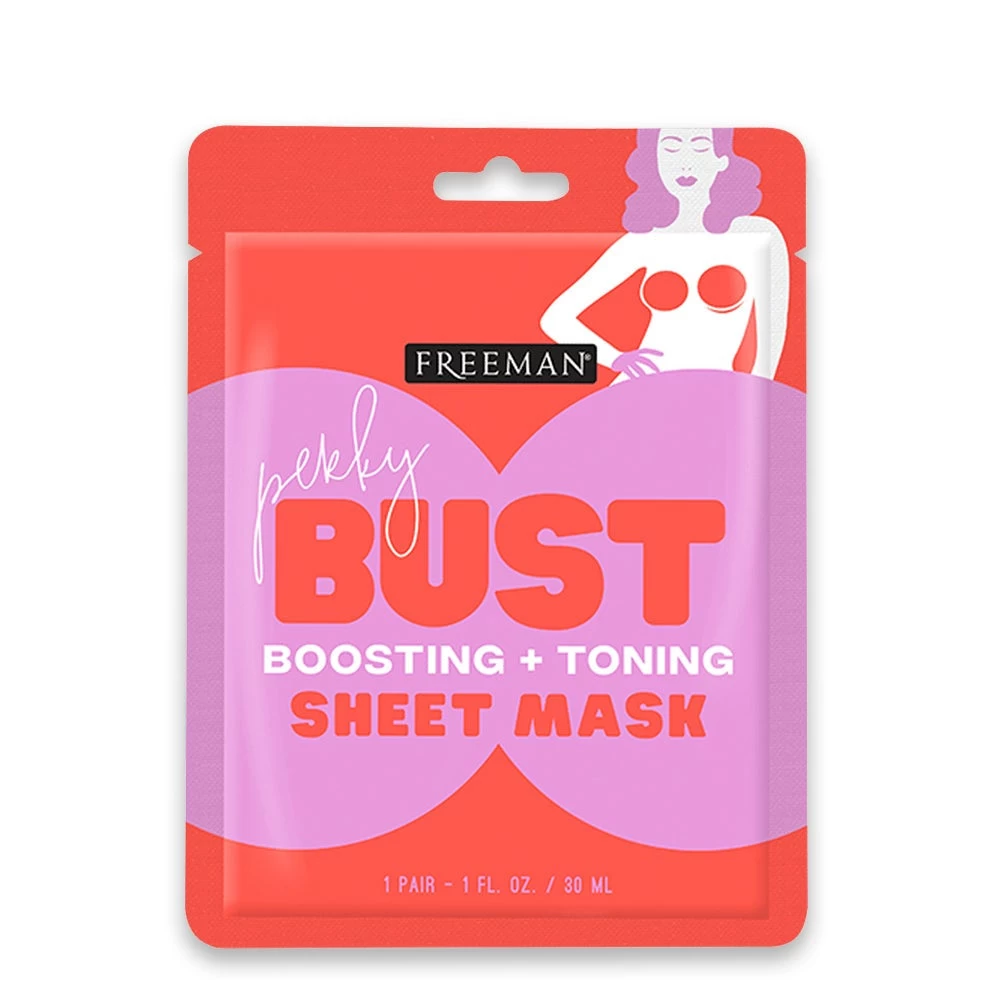 FREEMAN Perky Bust Boosting & Toning Sheet Mask 30ml 1 FREEMAN Perky Bust Boosting & Toning Sheet Mask 30ml