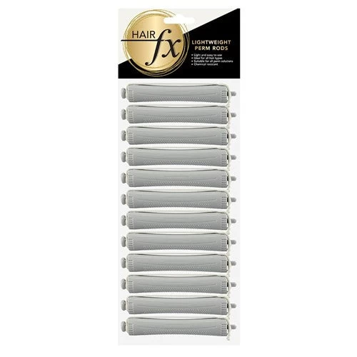 HAIR FX Perm Rollers Large Gray 12pc 1 HAIR FX Perm Rollers Large Gray 12pc