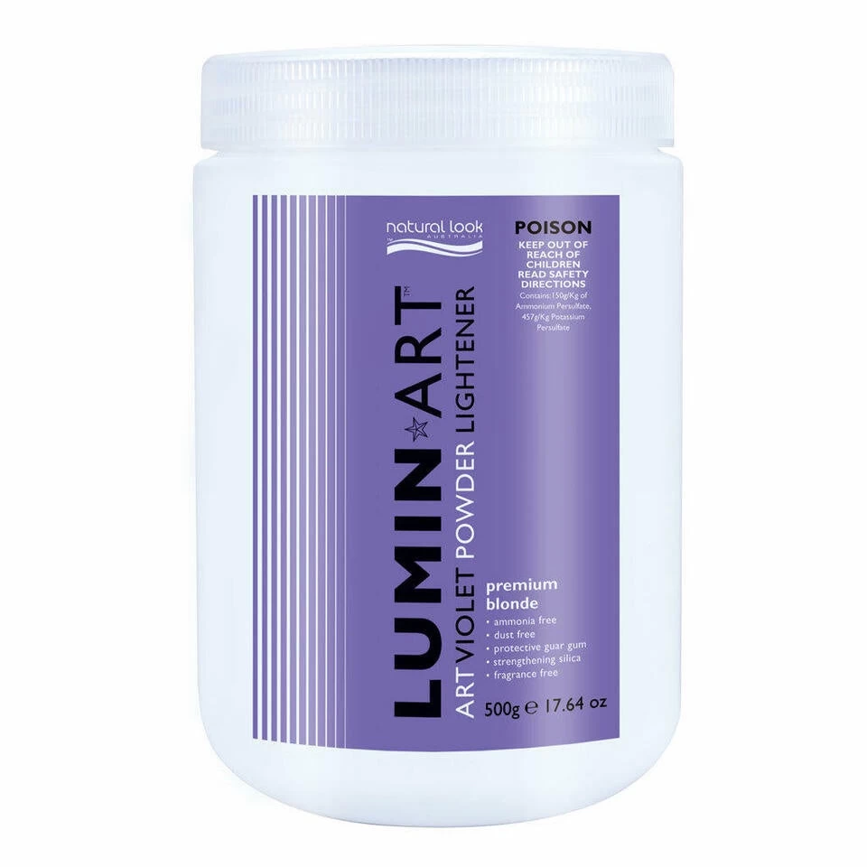 LUMINART Powder Lightener Violet 500g 1 LUMINART Powder Lightener Violet 500g