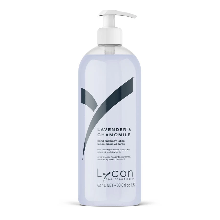 LYCON Hand & Body Lotion Lavender & Chammomile Lotion 1L 1 LYCON Hand & Body Lotion Lavender & Chammomile Lotion 1L