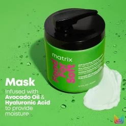 MATRIX Food For Soft Rich Hydrating Treatment Mask 500ml -Beauty Salon Store MATRIX FOODFORSOFT Mask 2