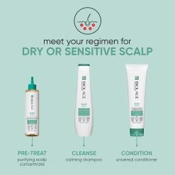 MATRIX BIOLAGE Scalp Sync Calming Shampoo 400ml -Beauty Salon Store MATRIX SCALP CALMING info2