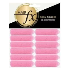 HAIR FX Mini Foam Rollers 12pc
