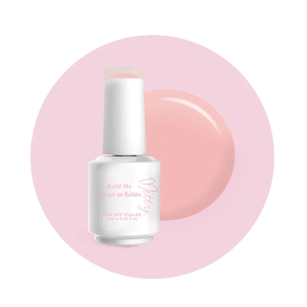 MITTY Brush On Builder Gel French Romance 1 MITTY Brush On Builder Gel French Romance
