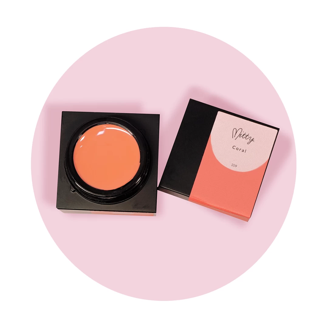 MITTY Gel Painting Pod Coral 2 MITTY Gel Painting Pod Coral - Image 2