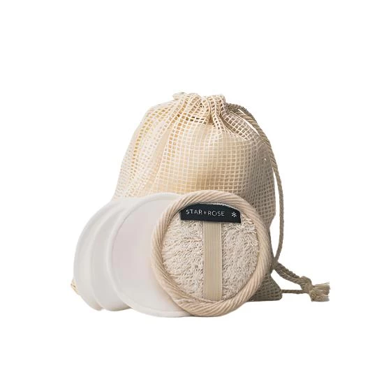NATURAL LOOK Re-usable Makeup Removers Hemp Scrubbie 1 NATURAL LOOK Re-usable Makeup Removers Hemp Scrubbie