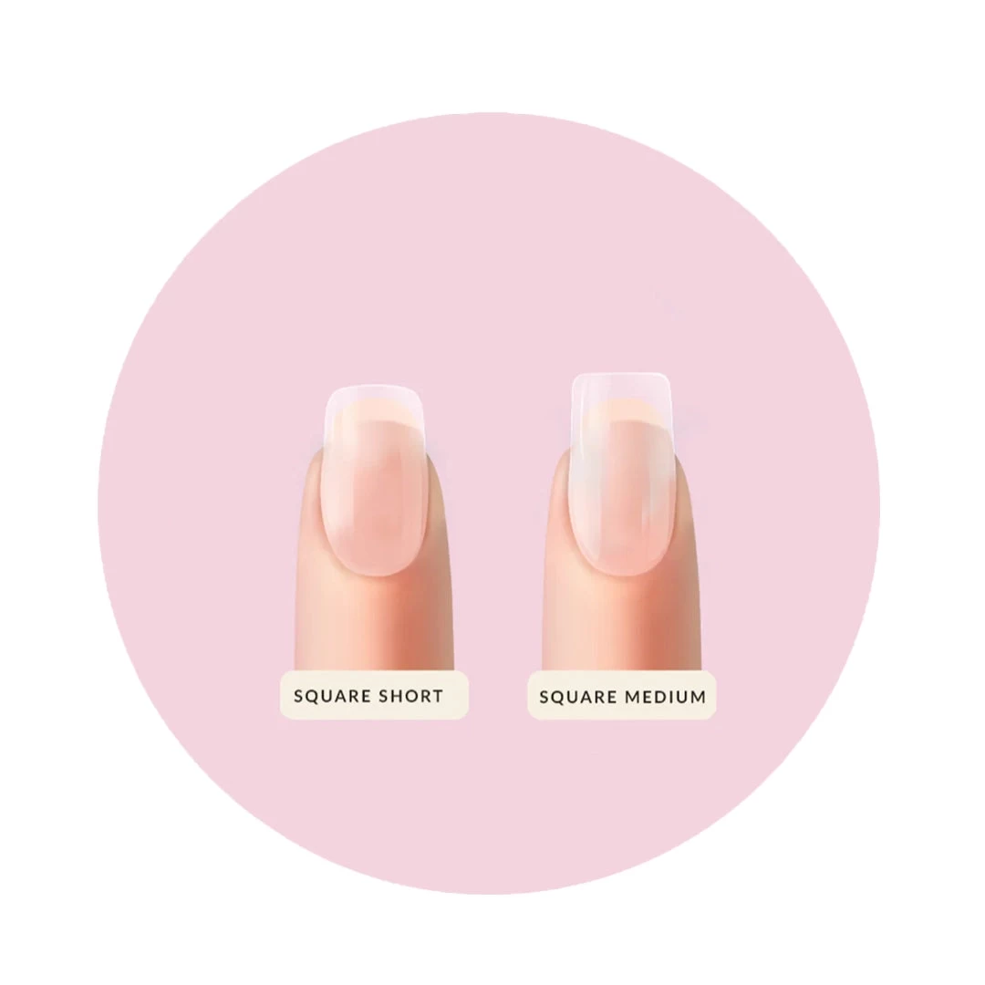 MITTY Soft Gel Nail Tips Square Short 550pc 2 MITTY Soft Gel Nail Tips Square Short 550pc - Image 2