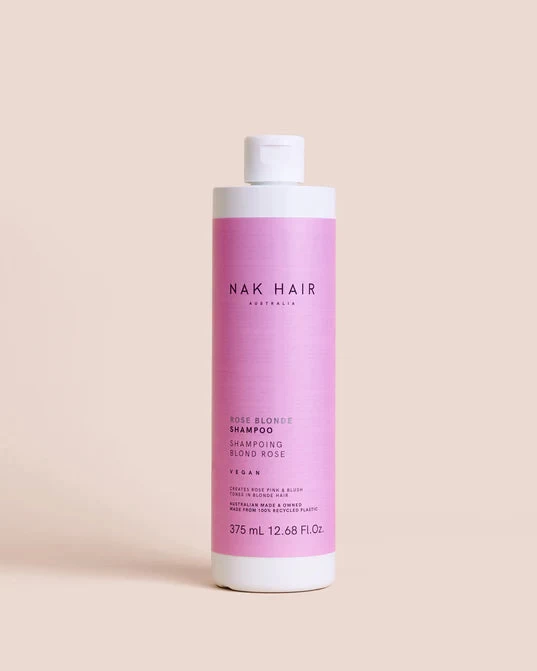 NAK Rose Blonde Shampoo 375ml 3 NAK Rose Blonde Shampoo 375ml - Image 3