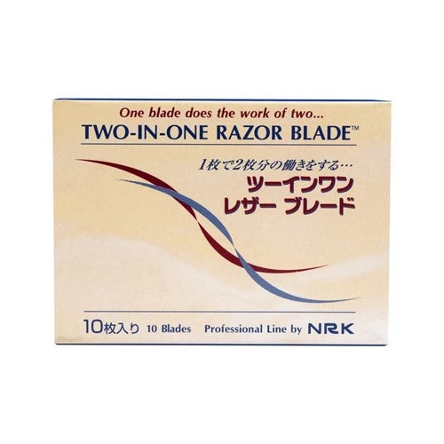 NIKKY Two-In-One Razor Blades 10pc 1 NIKKY Two-In-One Razor Blades 10pc
