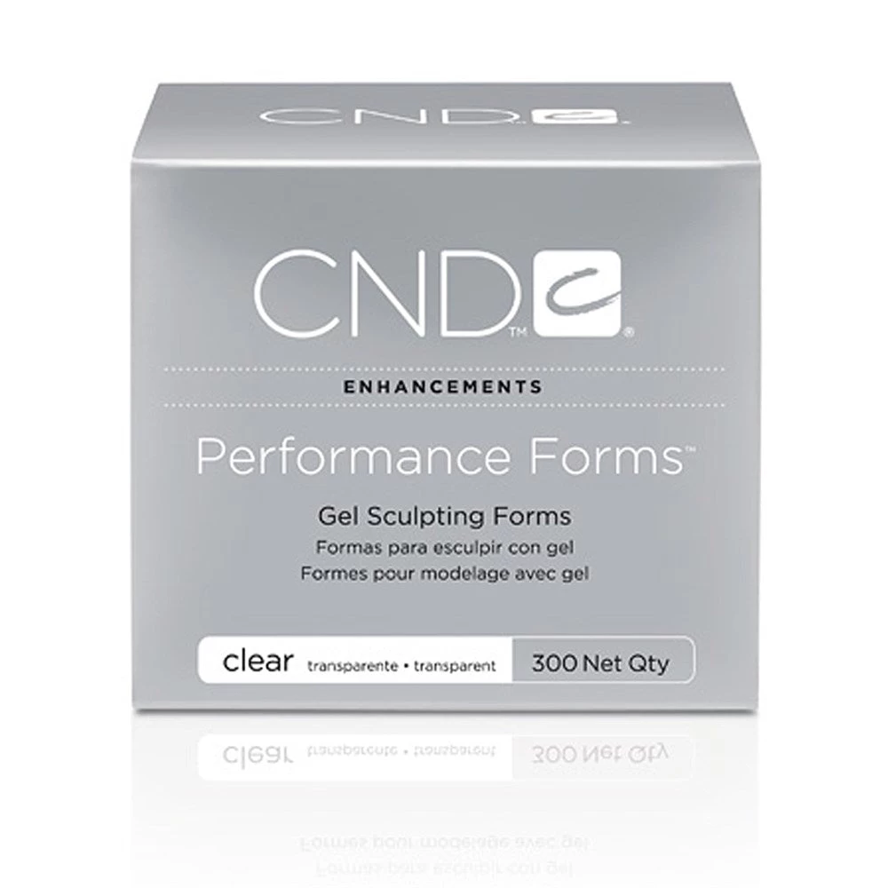CND Performance Forms Clear 300pk 1 CND Performance Forms Clear 300pk
