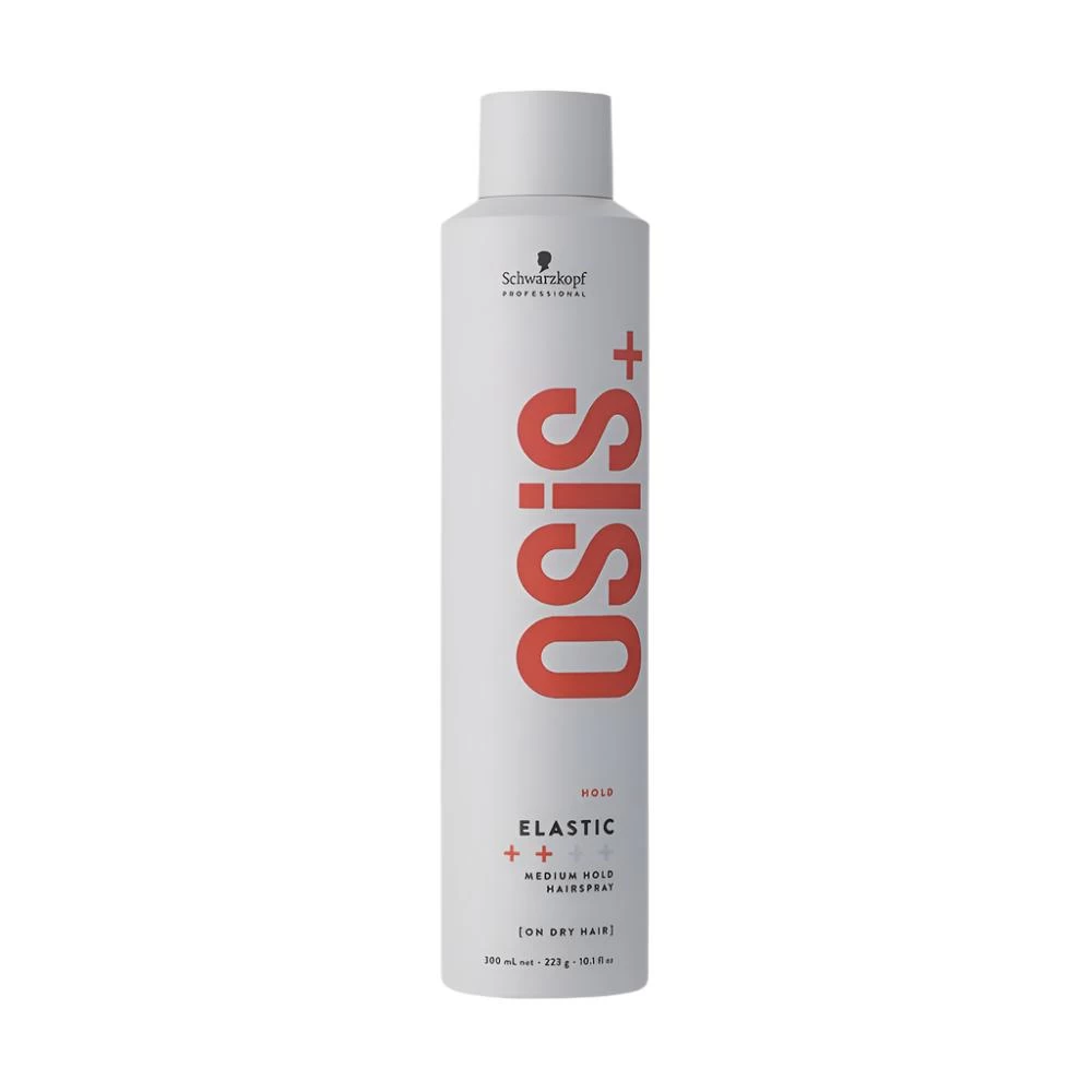 SCHWARZKOPF Osis+ Elastic Meduim Hold Hairspray 300ml 1 SCHWARZKOPF Osis+ Elastic Meduim Hold Hairspray 300ml
