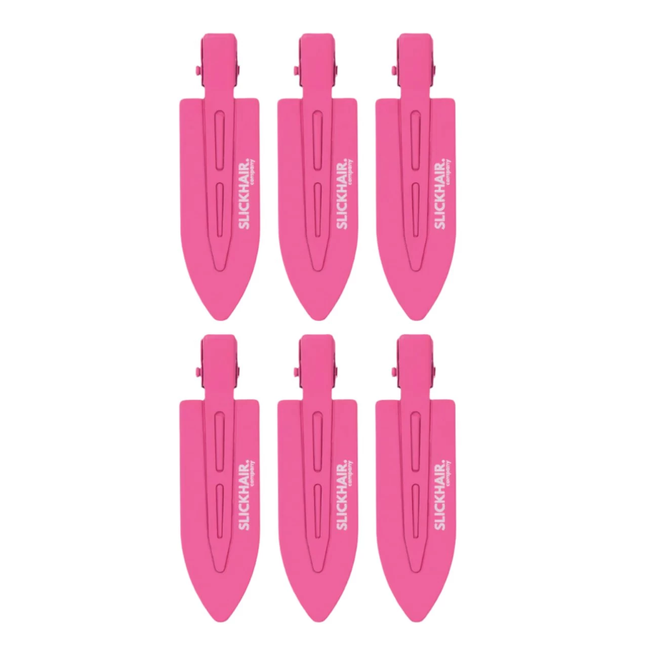 SLICK HAIR Creaseless Clips 6Pk 1 SLICK HAIR Creaseless Clips 6Pk