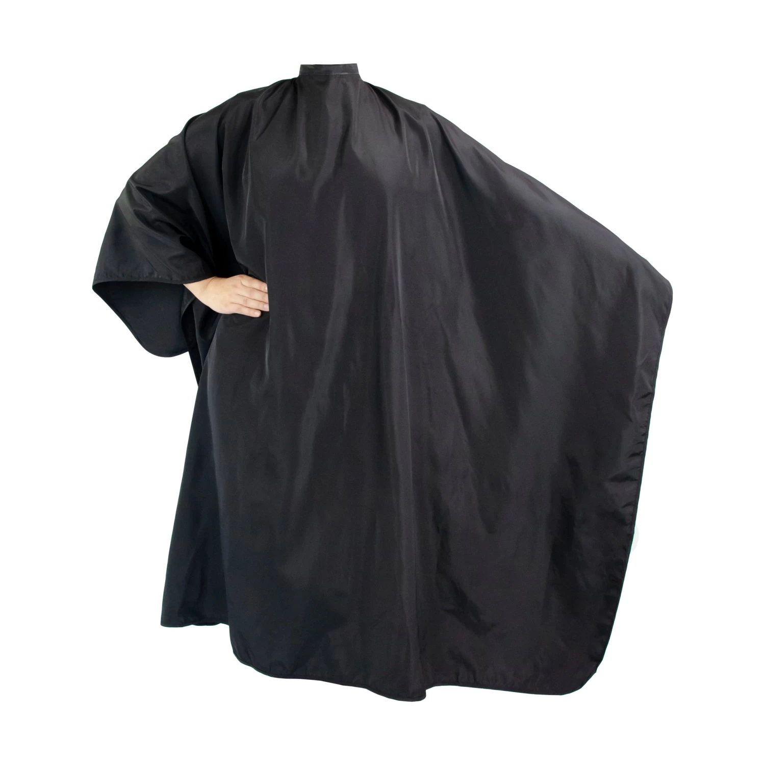SALON & CO Cutting Cape Black 4 SALON & CO Cutting Cape Black - Image 4