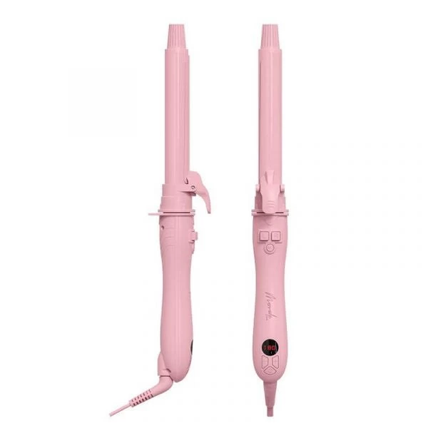 MERMADE Spin Curling Iron Pink 25mm 1 MERMADE Spin Curling Iron Pink 25mm