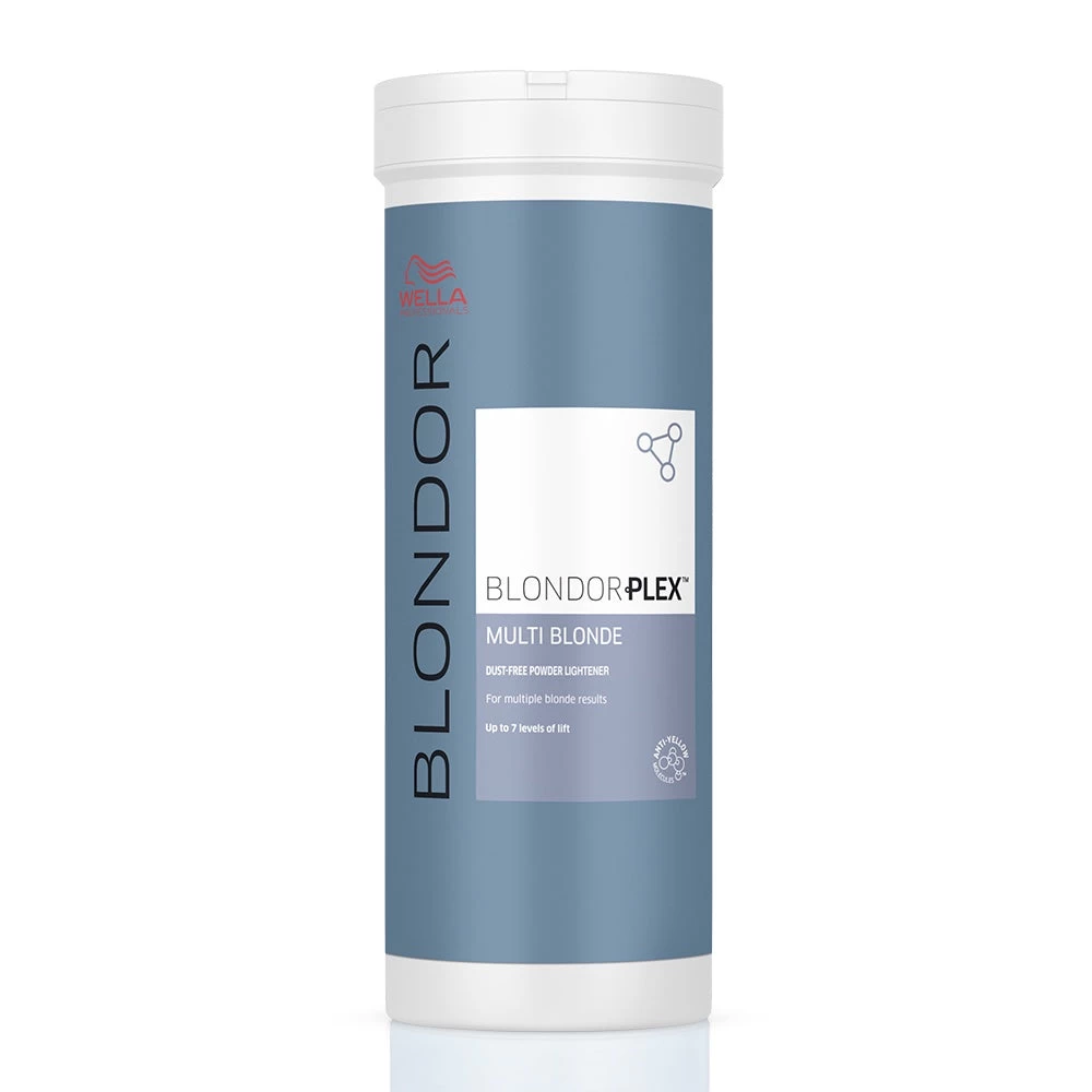 WELLA Blondor Plex 9 Dust-free Powder Lightener 400g 1 WELLA Blondor Plex 9 Dust-free Powder Lightener 400g