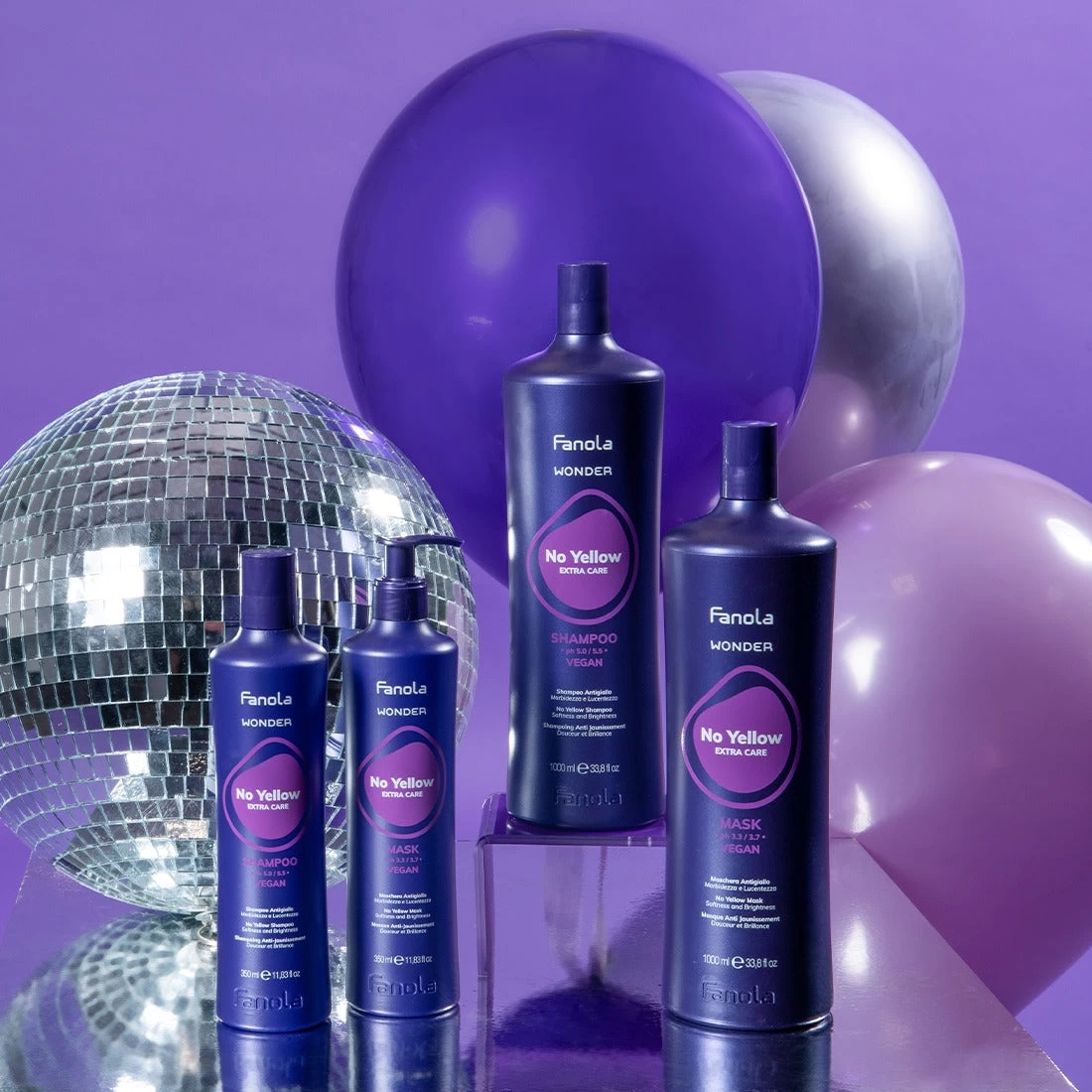 FANOLA Wonder Soft & Shine No Yellow Mask 2 FANOLA Wonder Soft & Shine No Yellow Mask - Image 2